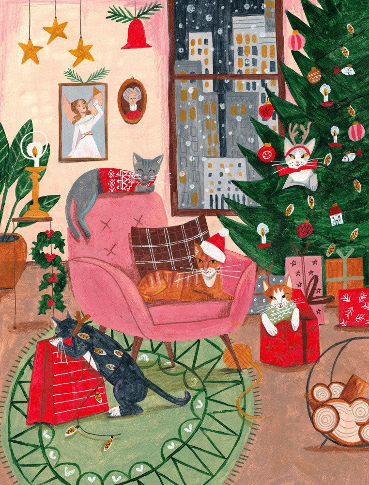 Christmas Cats in NY