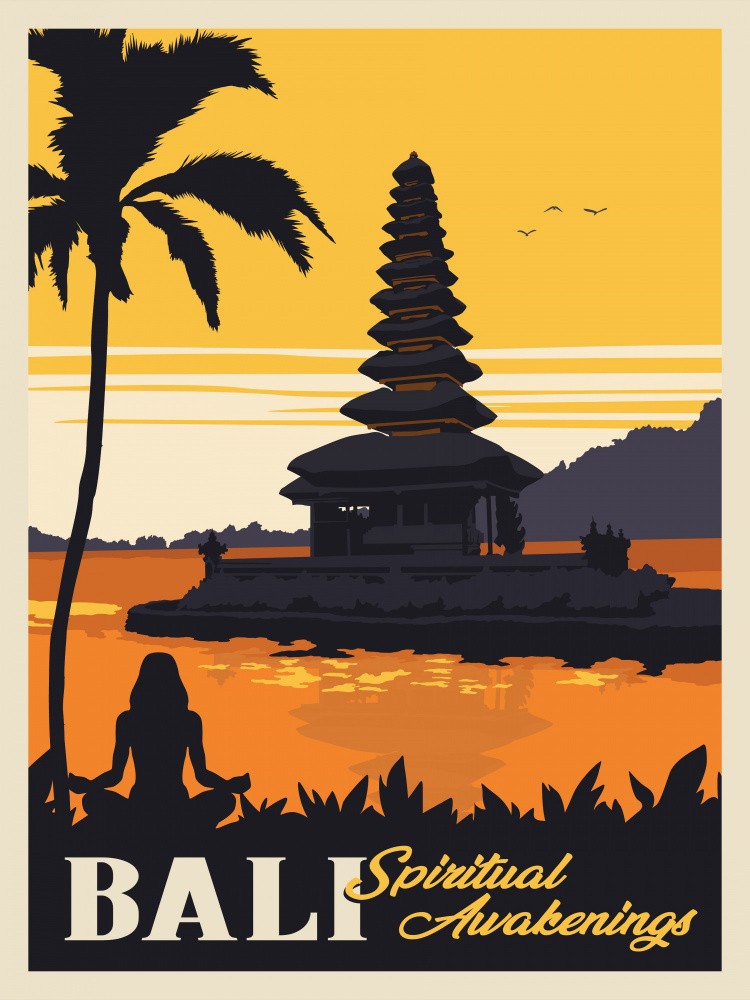 Bali Travel Print