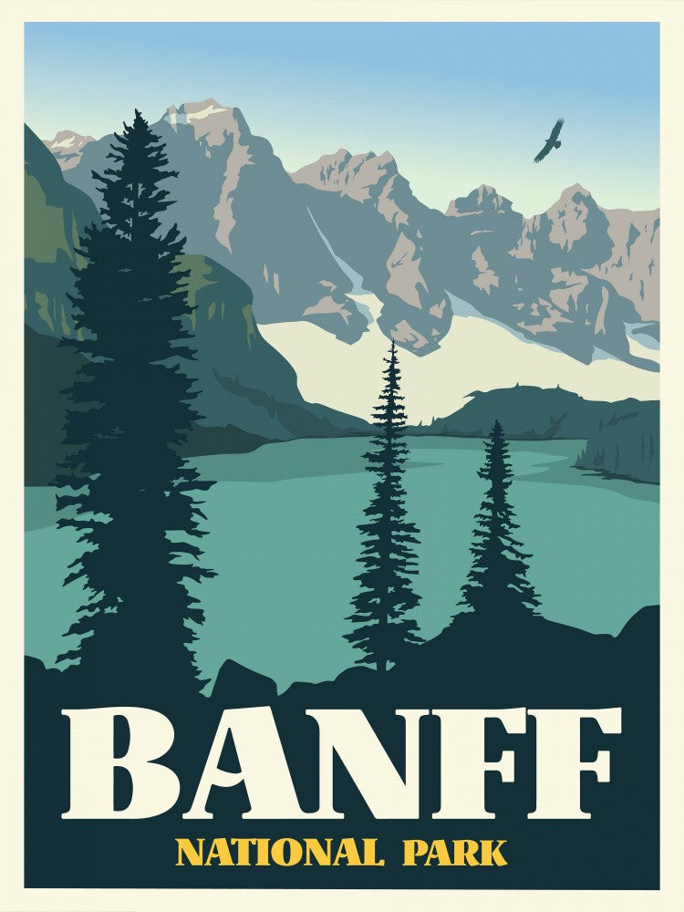 Banff National Park Travel Print
