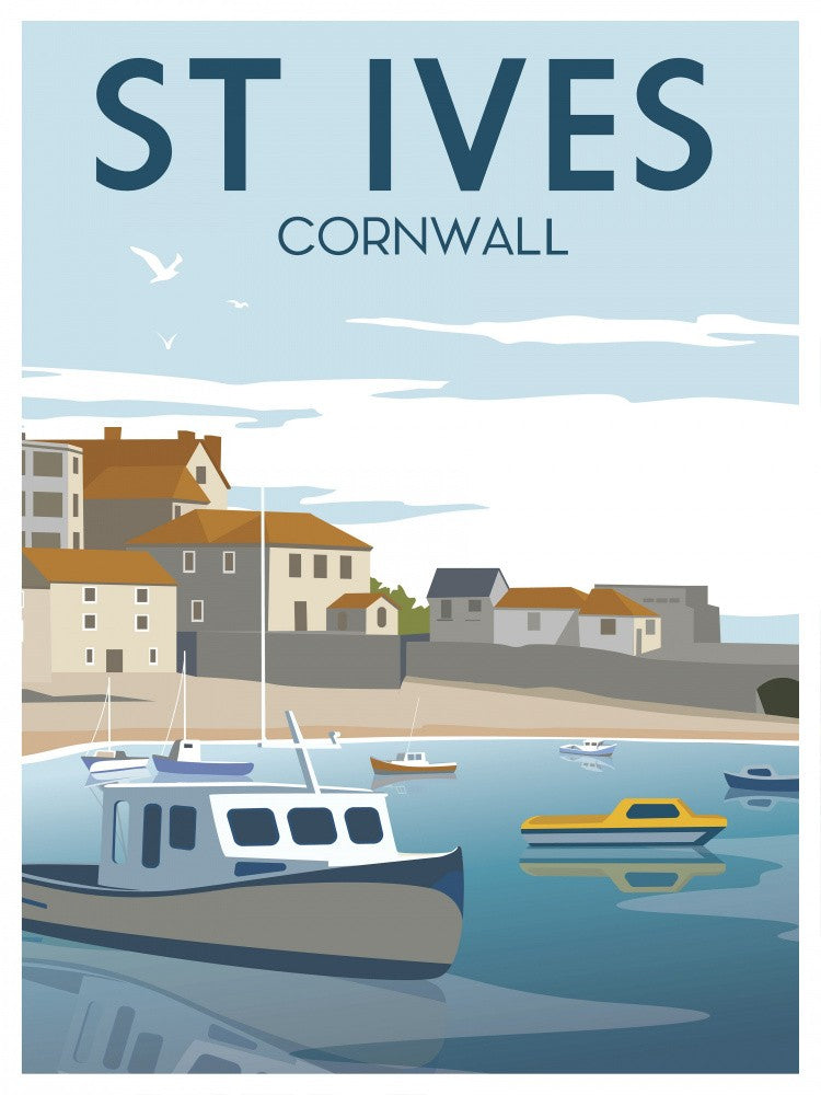 St Ives Travel Print