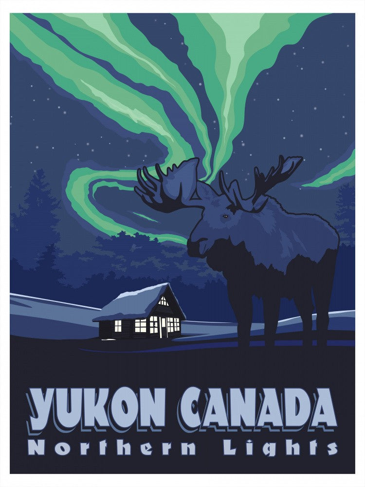 Yukon Canada Travel Print
