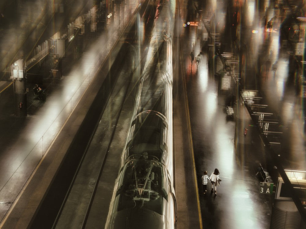 Kids on the platform