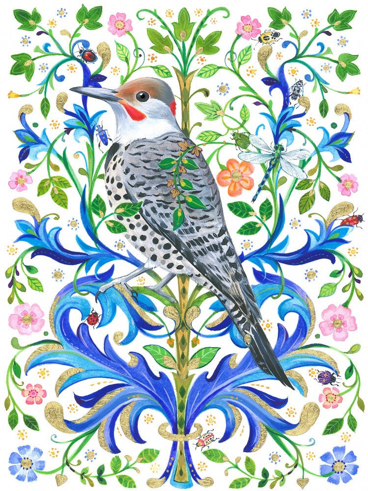 Floral Plumage Dance