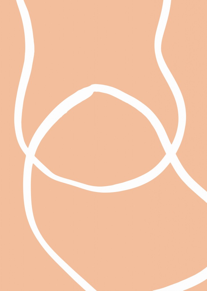 Lines On Peach 03