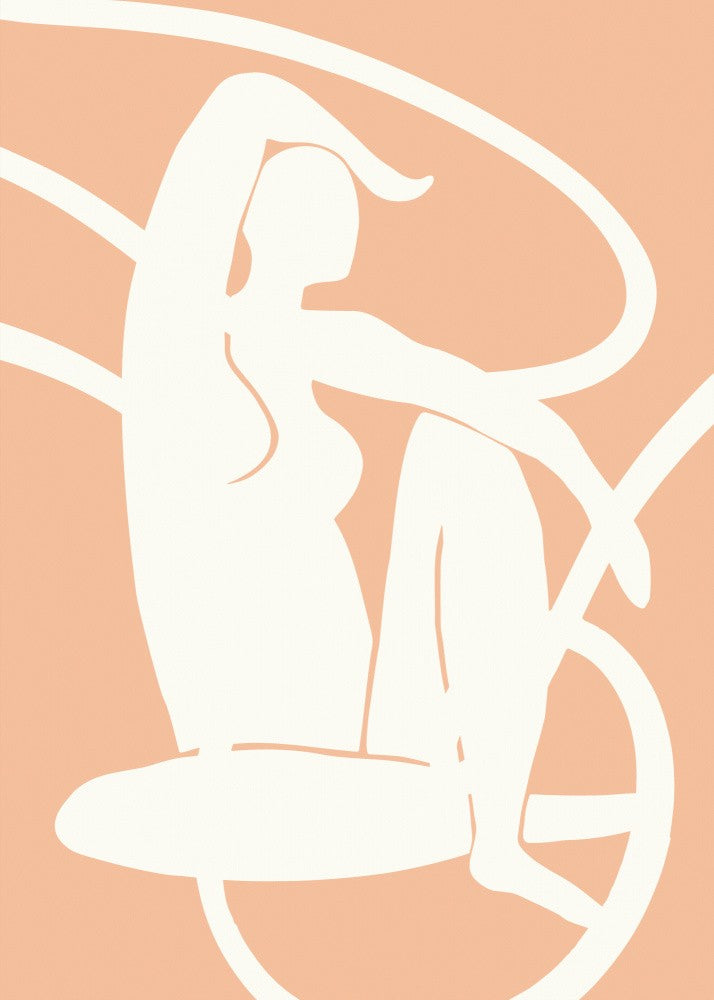 Pictufy Studio Woman Line Peach Fuzz
