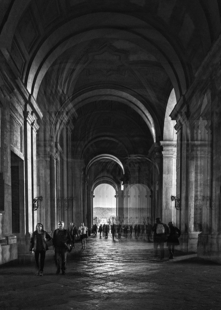 Dans le couloir