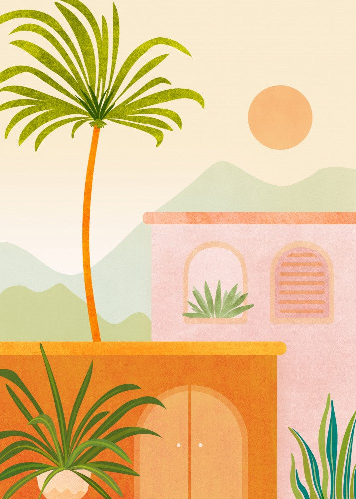 Village de Montagne Tropical 5x7
