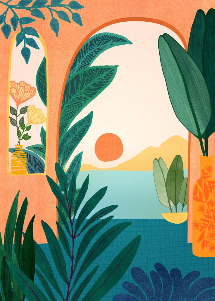 Tropical Evening Sunset