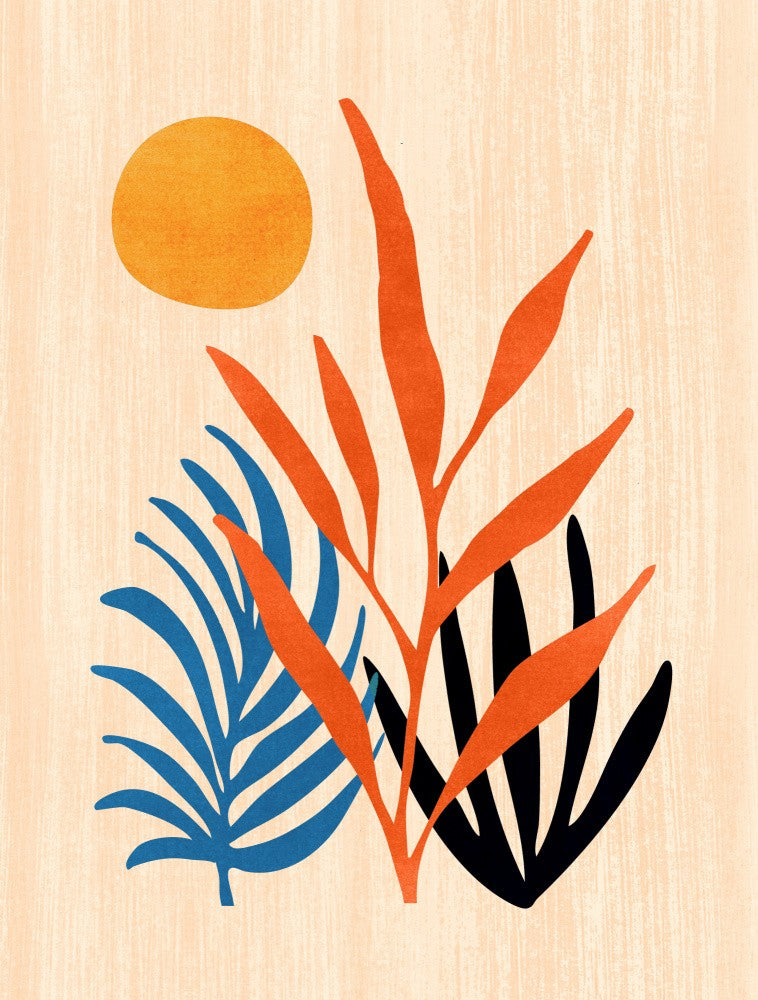 Abstract Summer Sunset