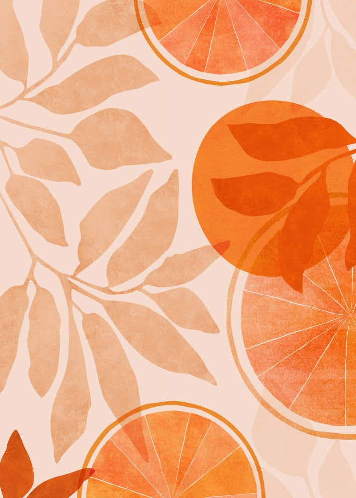 Citrus Collage 5x7