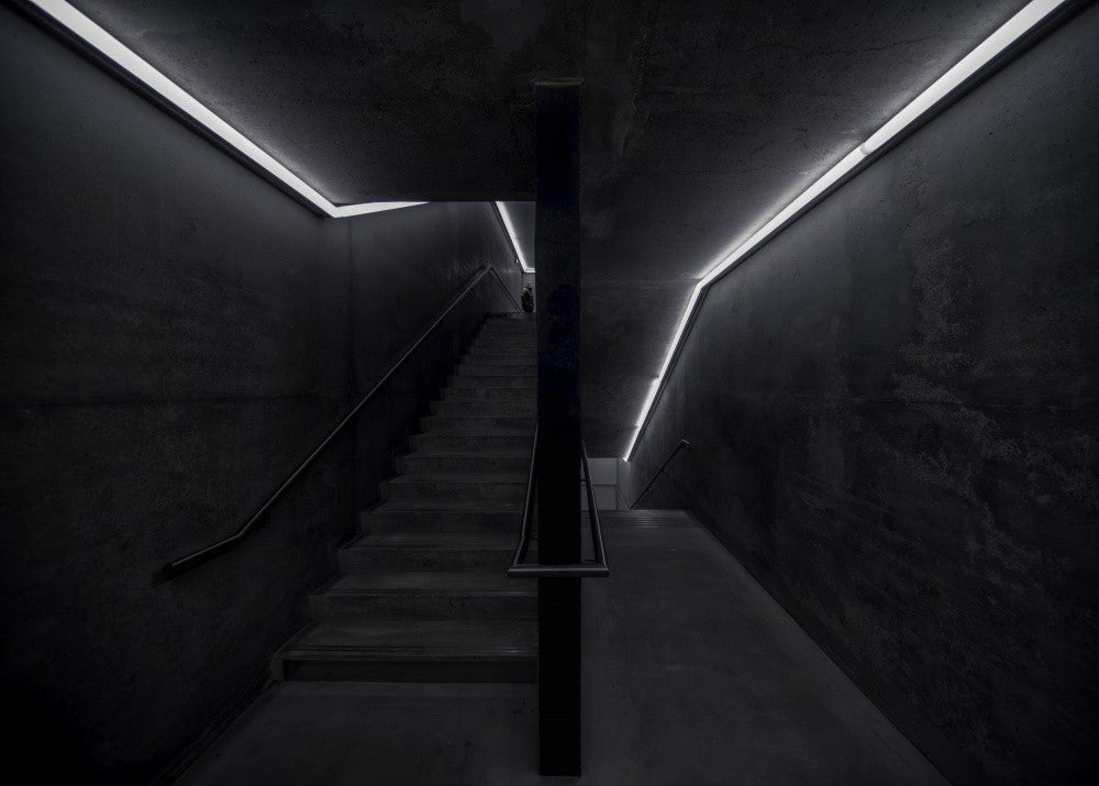 Black stairs