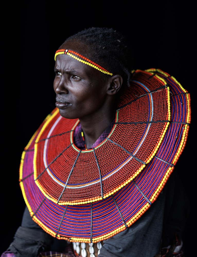 Potok Womam Portrait, Kenia