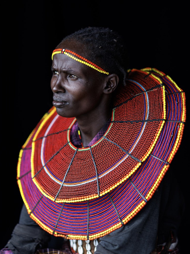Potok Womam Portrait, Kenia