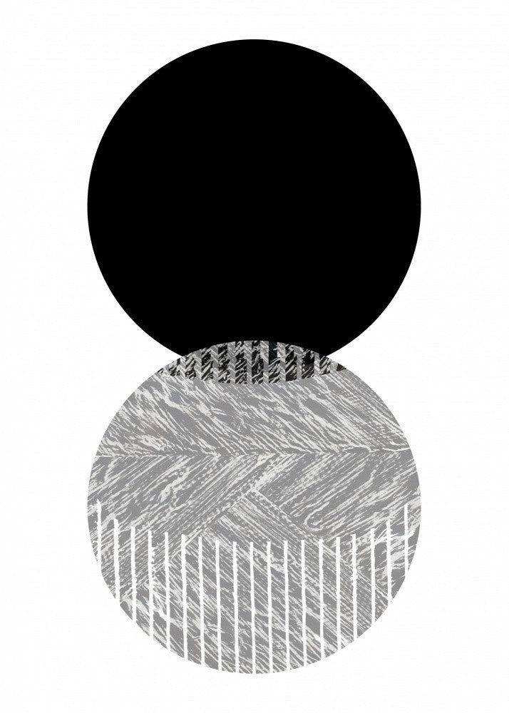 Black Grey Dots Bauhaus No2