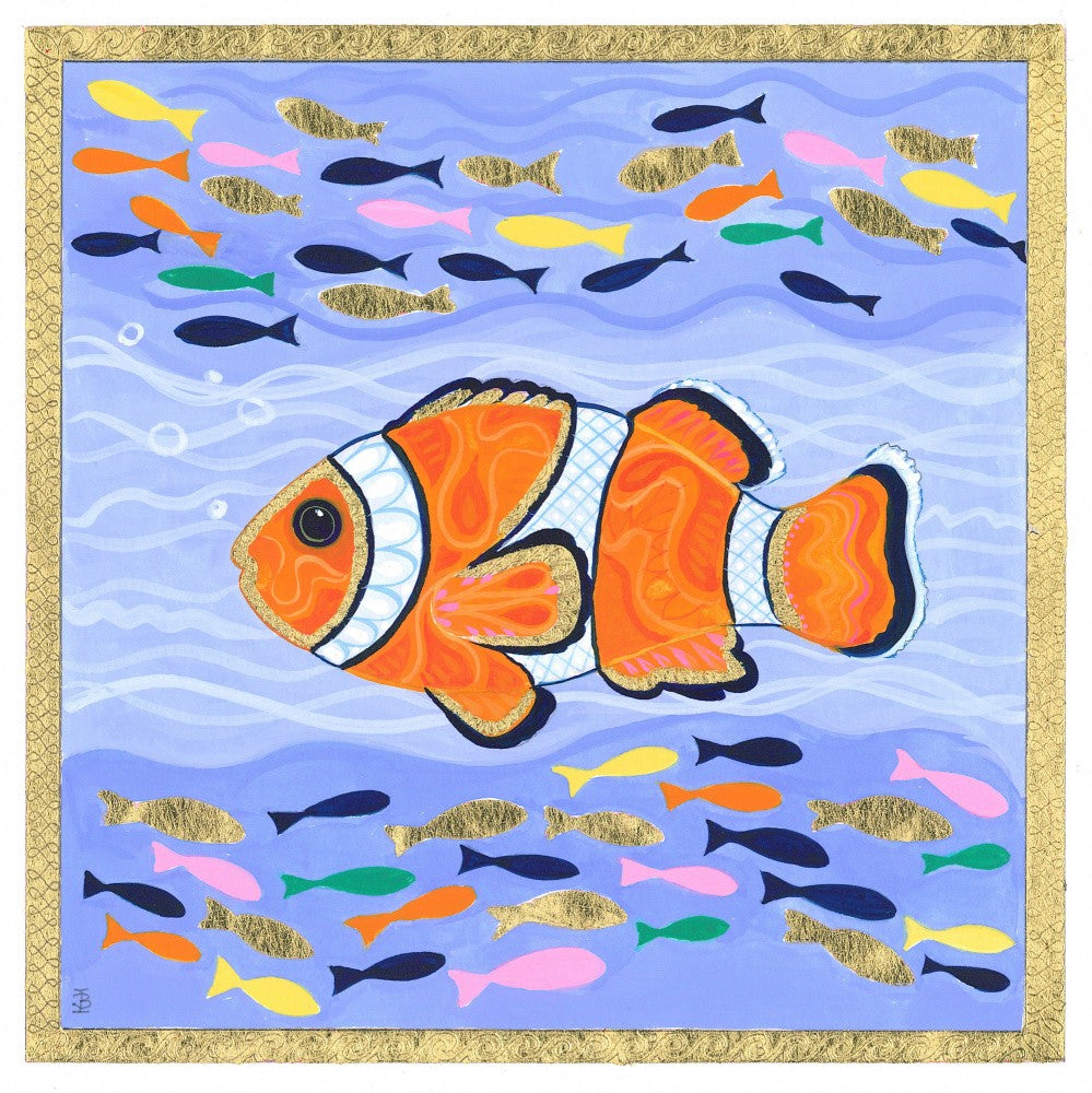 Orange Clown Fish