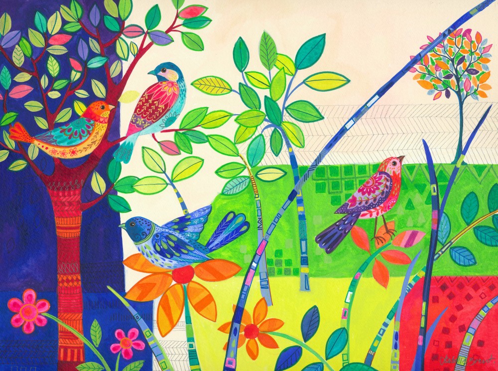 Vibrant Garden Song