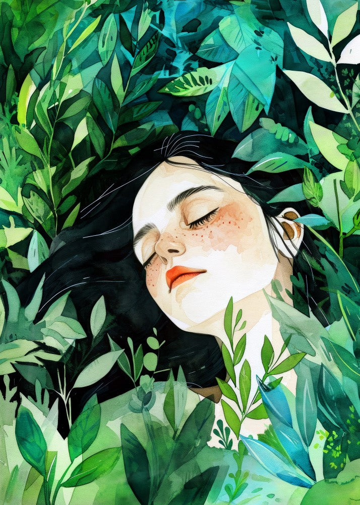 Woman Life   Sleeping In the Grass