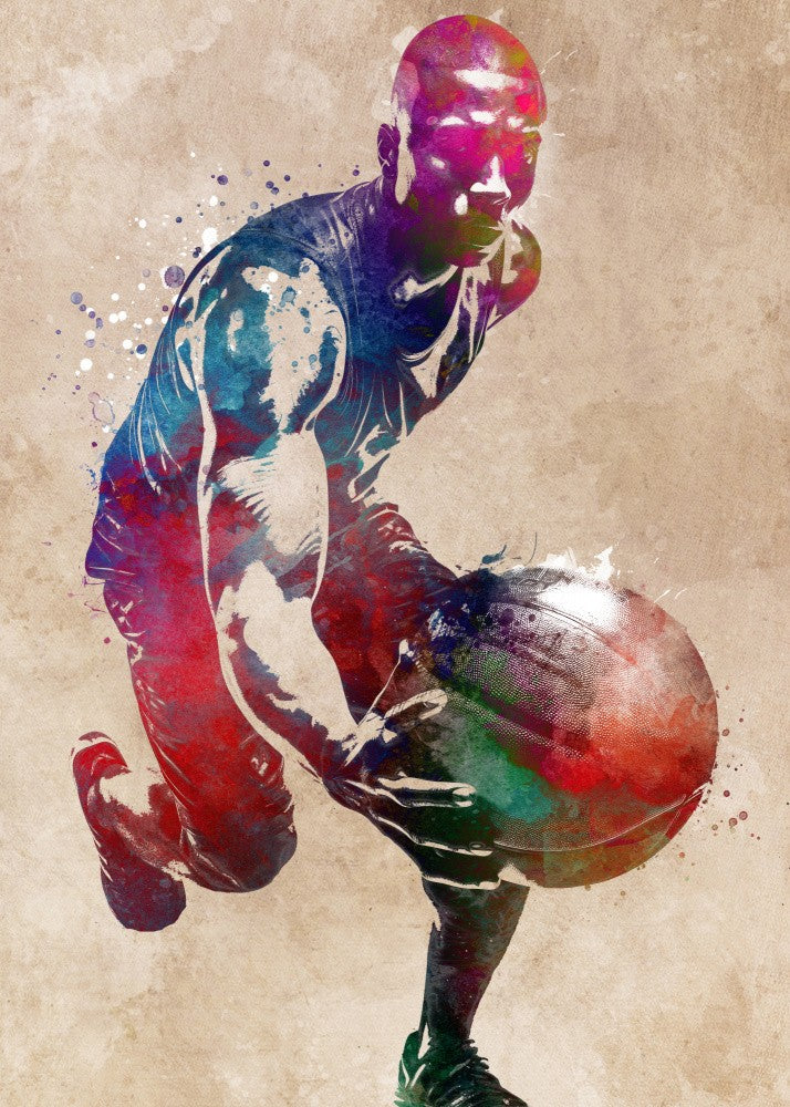 Basketball sport art 2