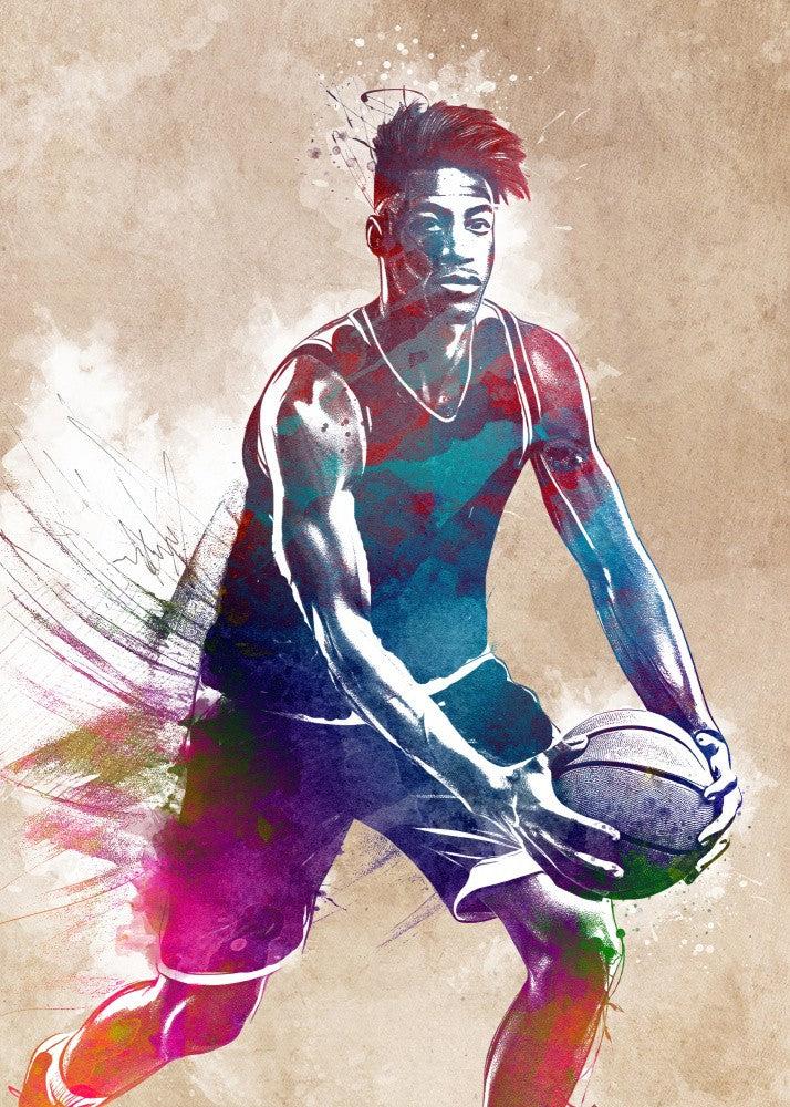 Basketball sport art 3