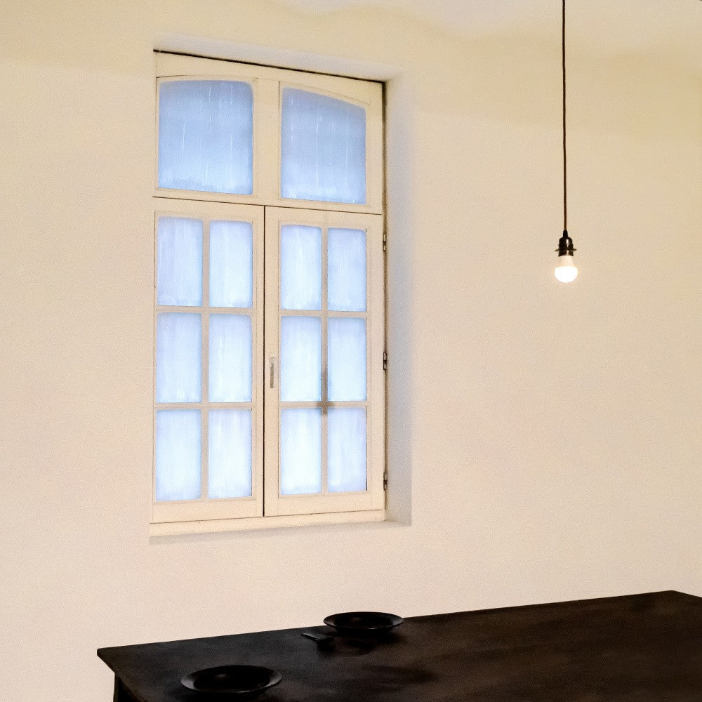 Black Plates on a Black Table