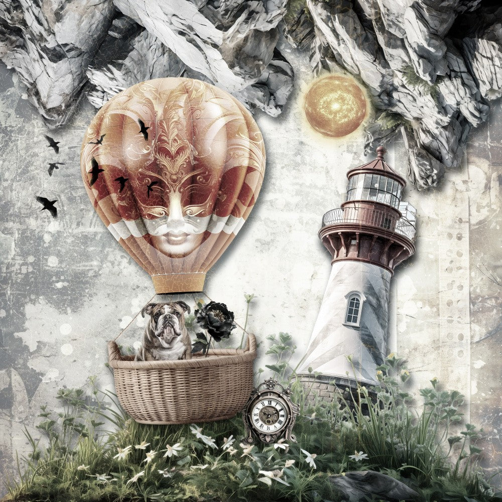 Balloon and a dream meadow