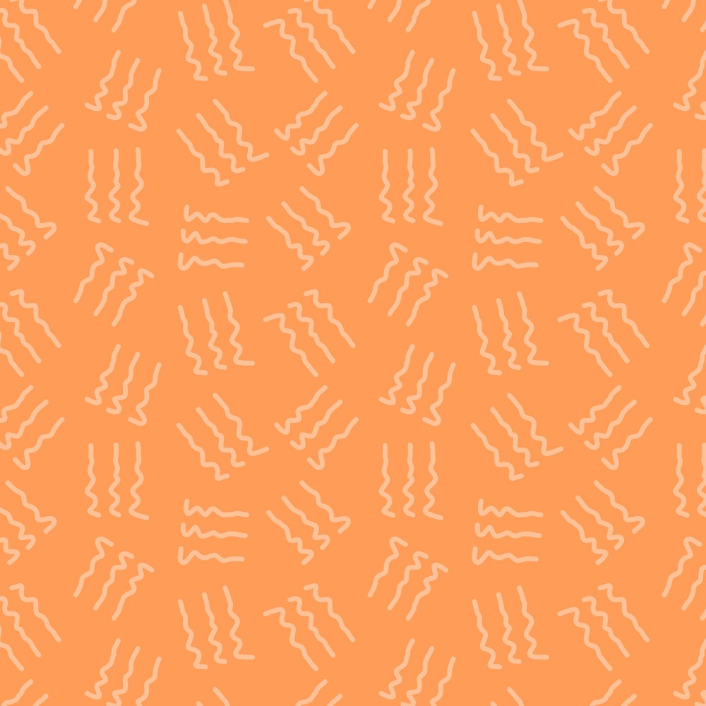 Squiggley Peach