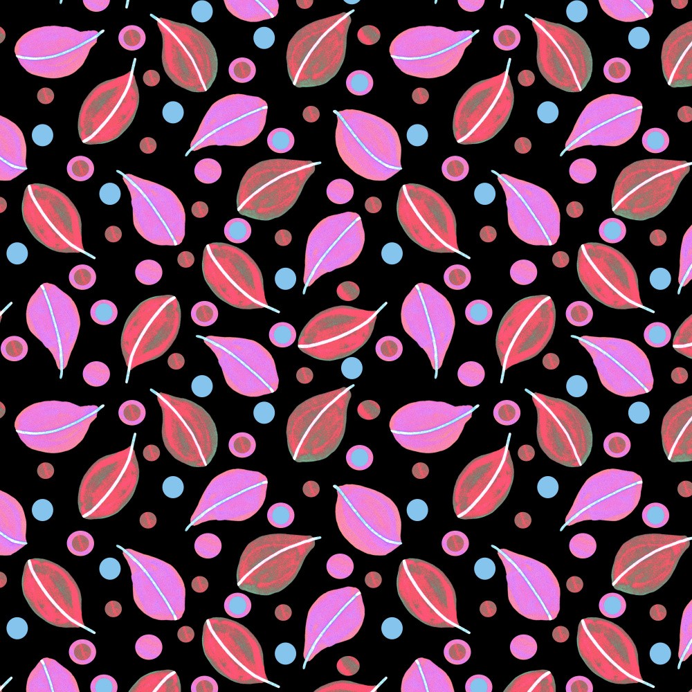 Falling Leaves Pastel