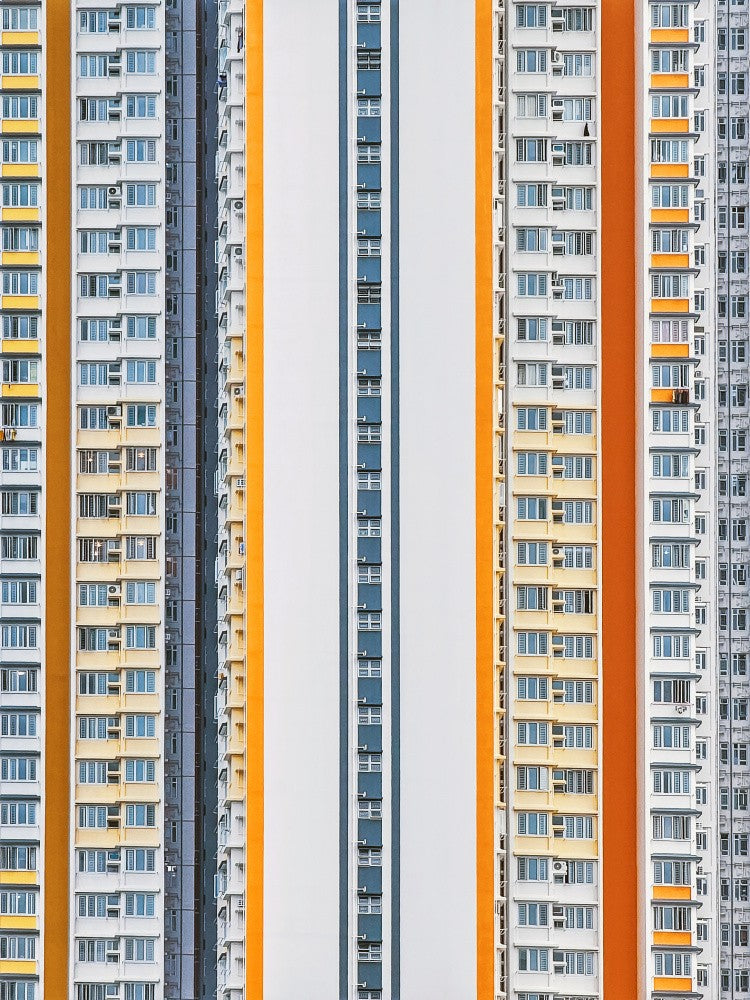 Vertical Parallel Lines On The Exterior Walls