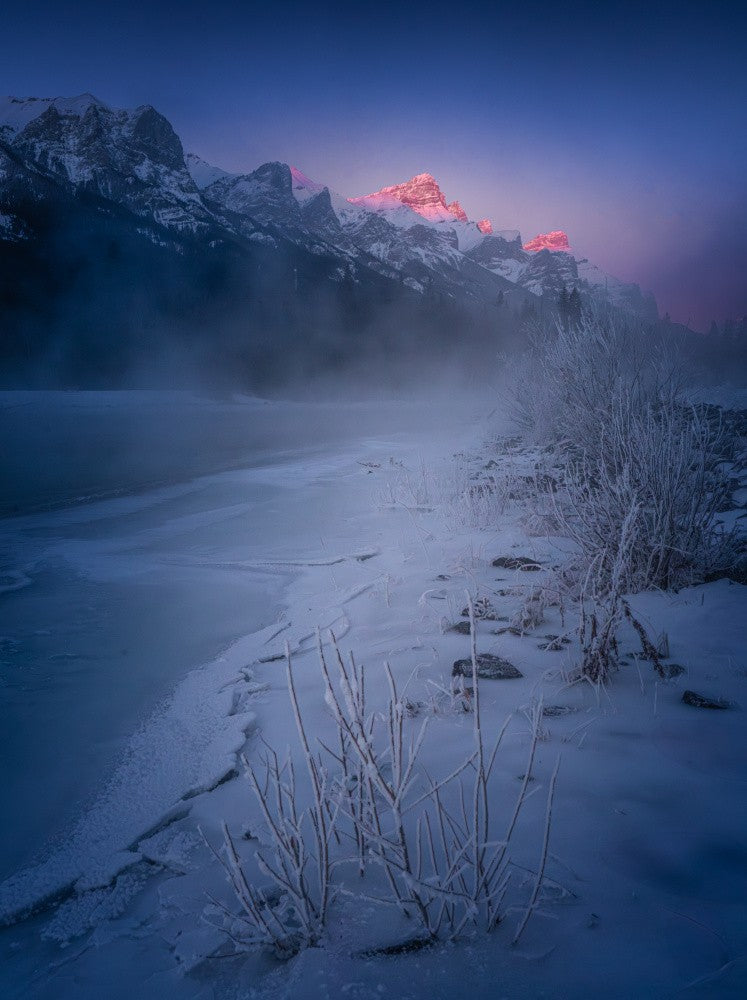 Sunrise at Bow river