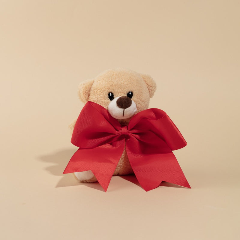 Teddy Bear with Red Bow