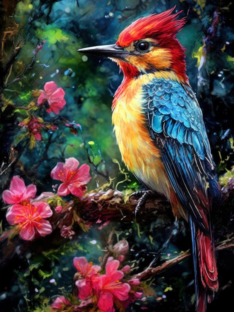 Woodpecker bird animal
