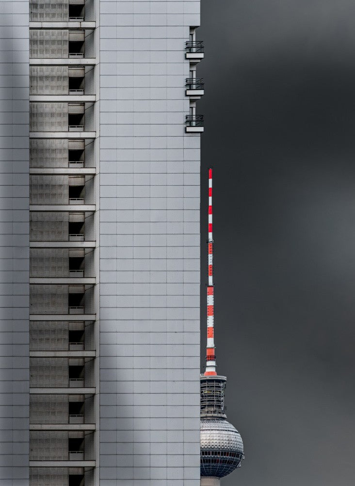 Balconies with far-reaching views