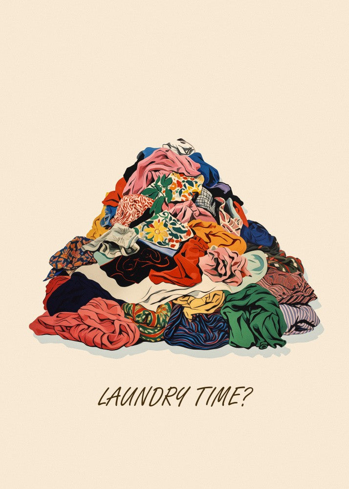 Laundry Time Pile Pictufy