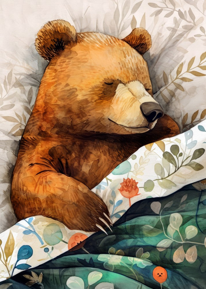 Sleepy Bear animal story
