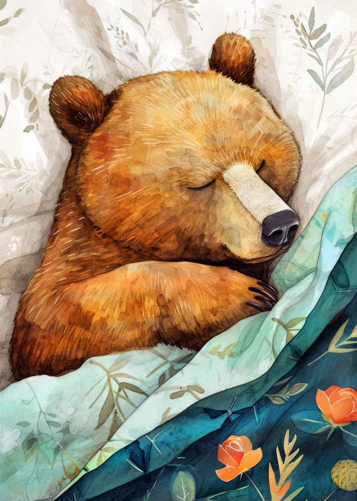 Sleepy Bear animal story