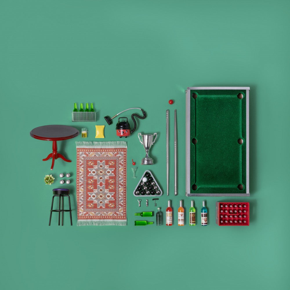 Pool BarDollhouse inventory / dark green