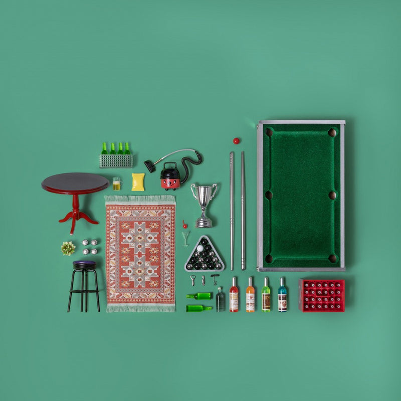 Pool BarDollhouse inventory / dark green