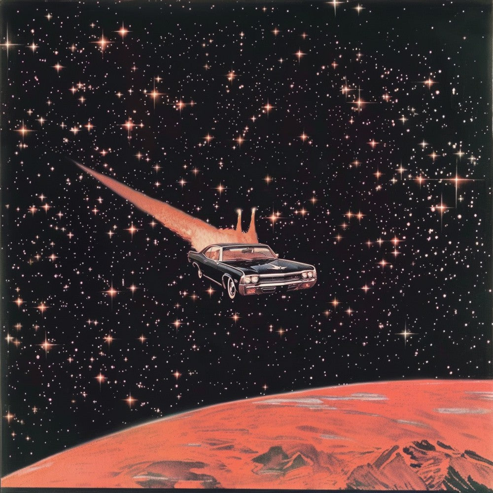 Flying Car In Space