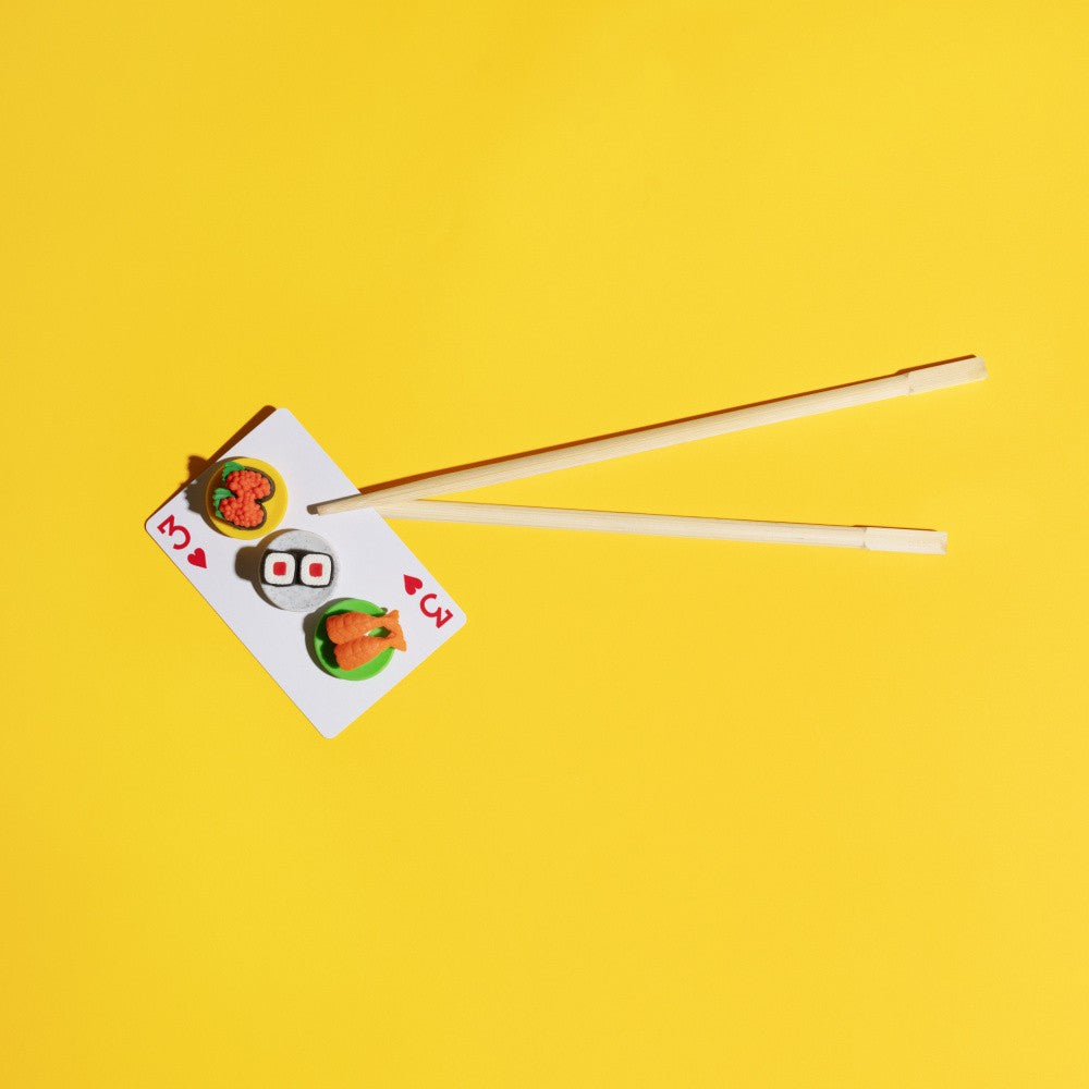 Playing with chopsticks