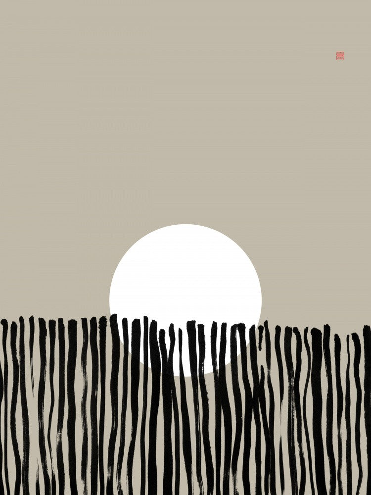 Hidden Moon N°6 | Behind the Fence