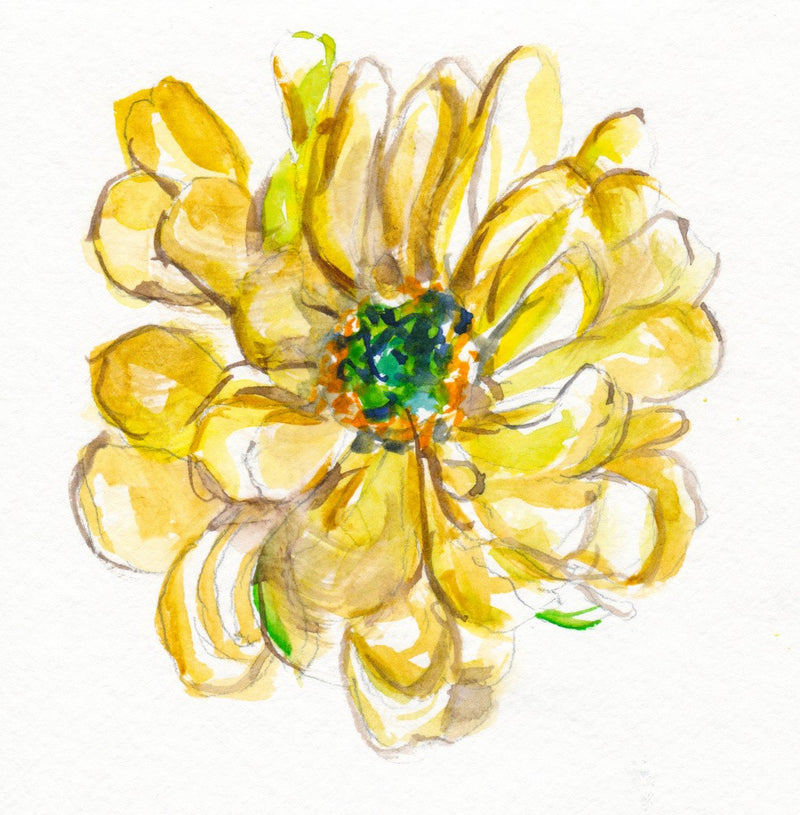 Floral Sketch Small
