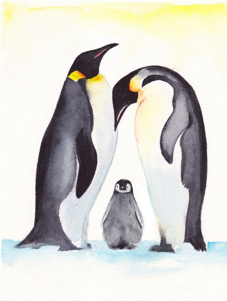 Penguin Family Large