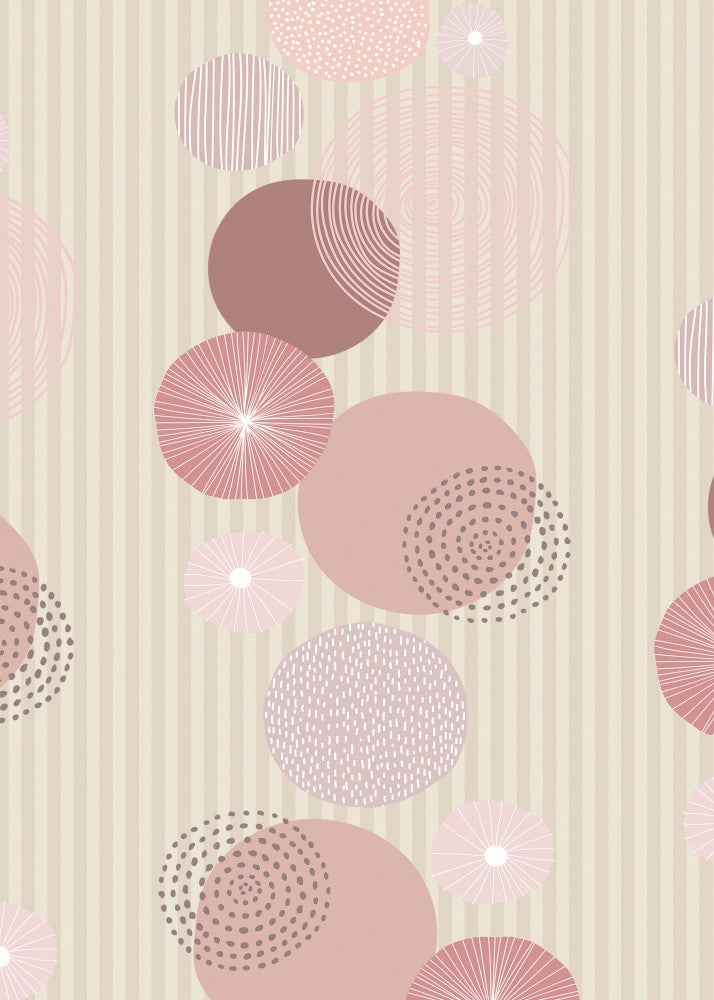 Moderne Pink Stripes