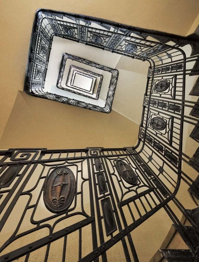Budapest stairs
