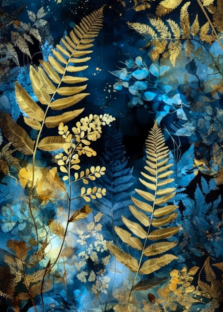 Vibrant Garden and ferns  3