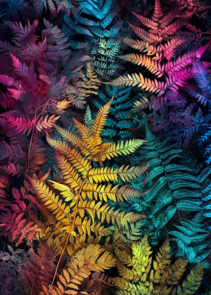 Vibrant Garden and ferns 5
