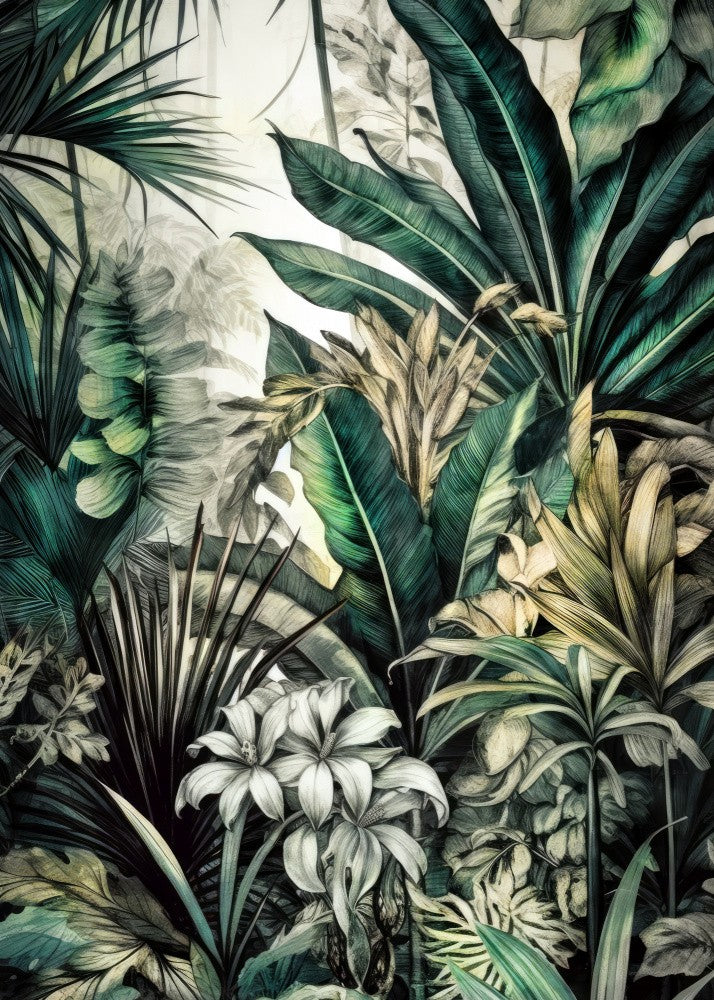 Botanical palms 3