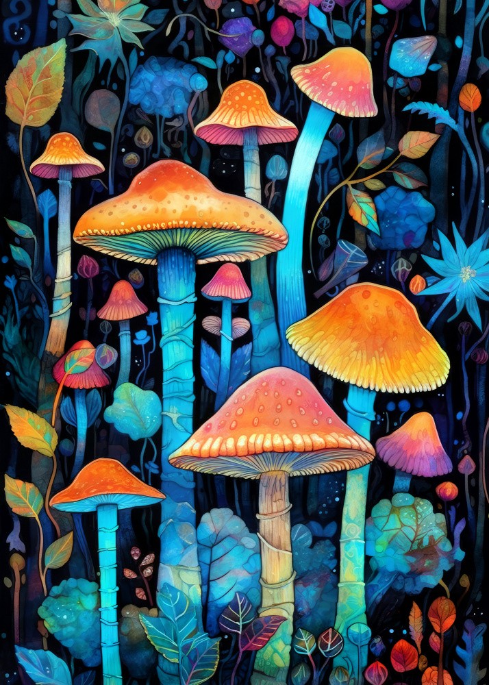 Nature 2 mushrooms