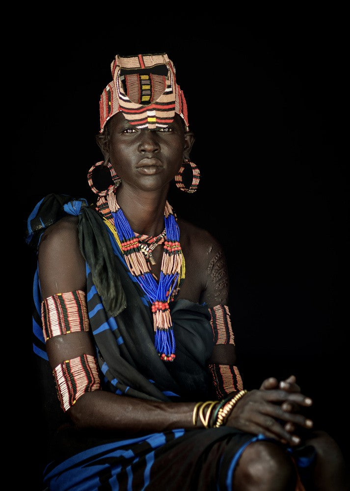 Jiye Woman Portrait, South Sudan