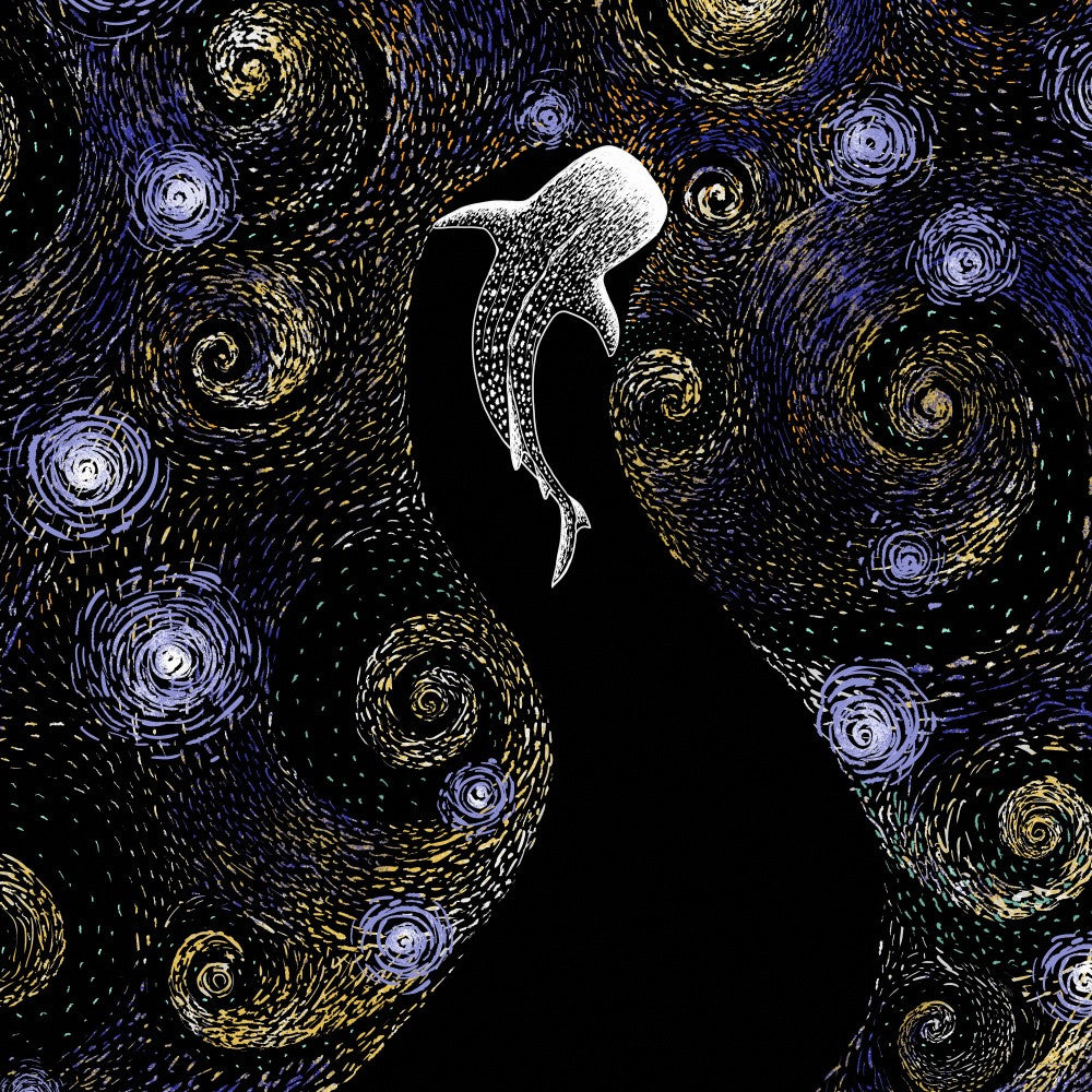 Star Eater In Van Gogh Style   Colored